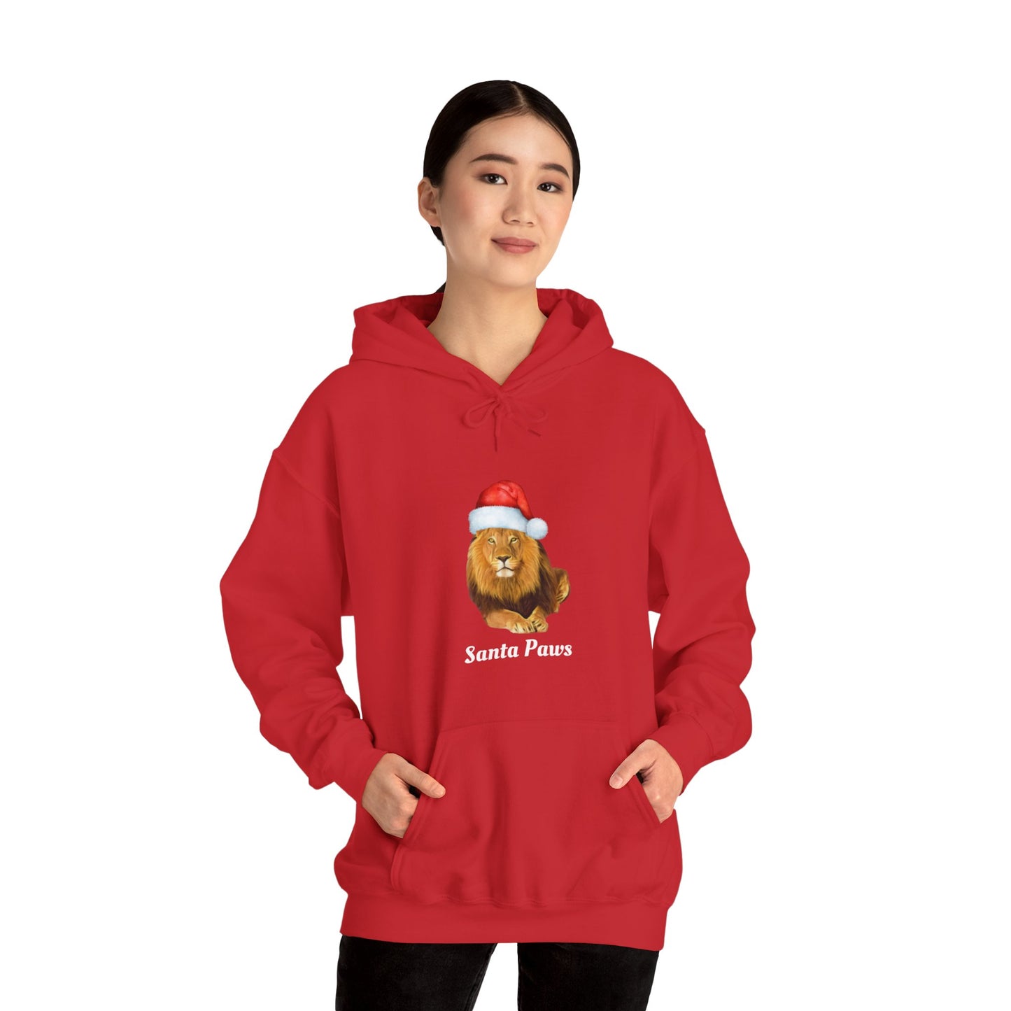 Unisex Santa Paws Hooded Sweatshirt