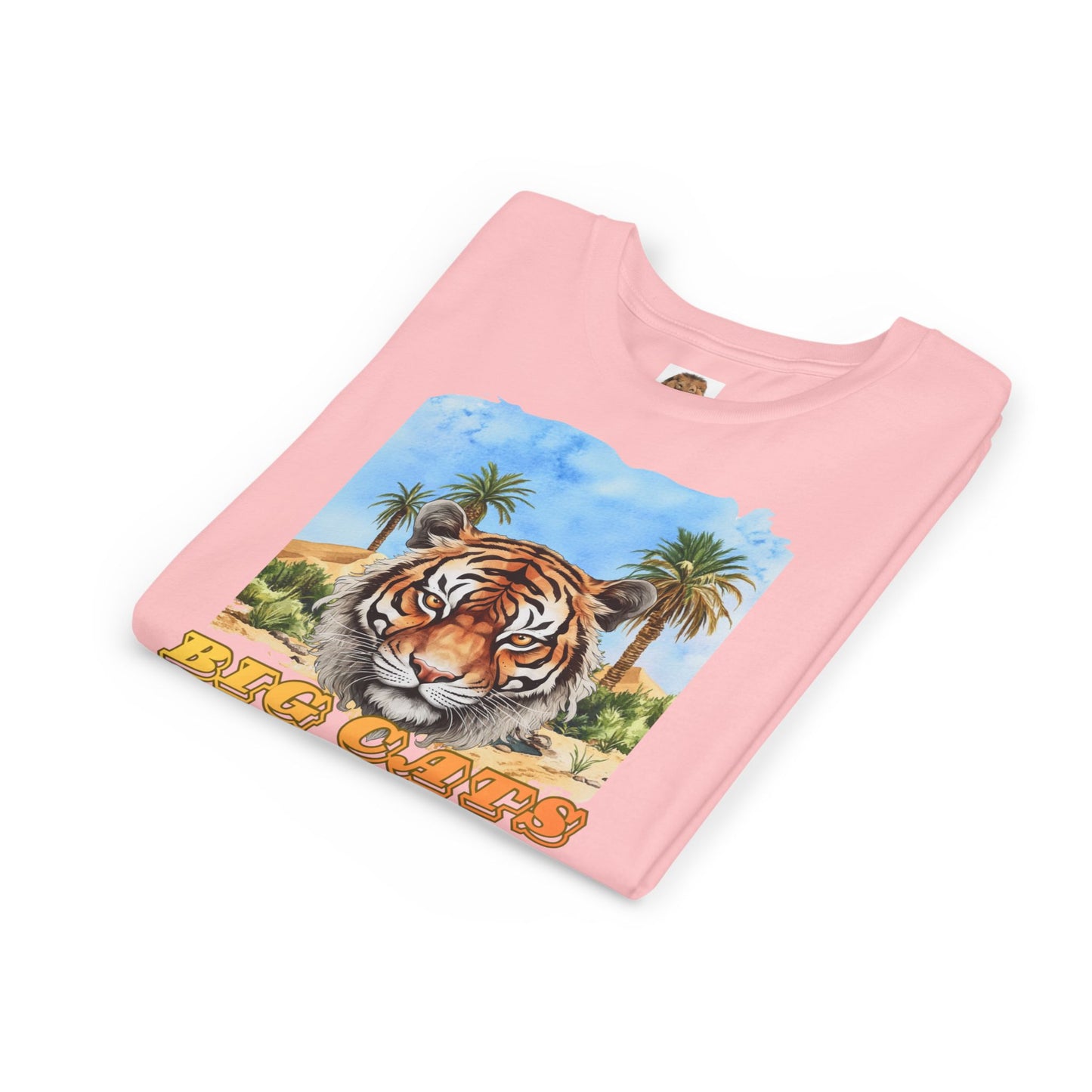 Boy's Big Cats Tiger Short Sleeve Tee