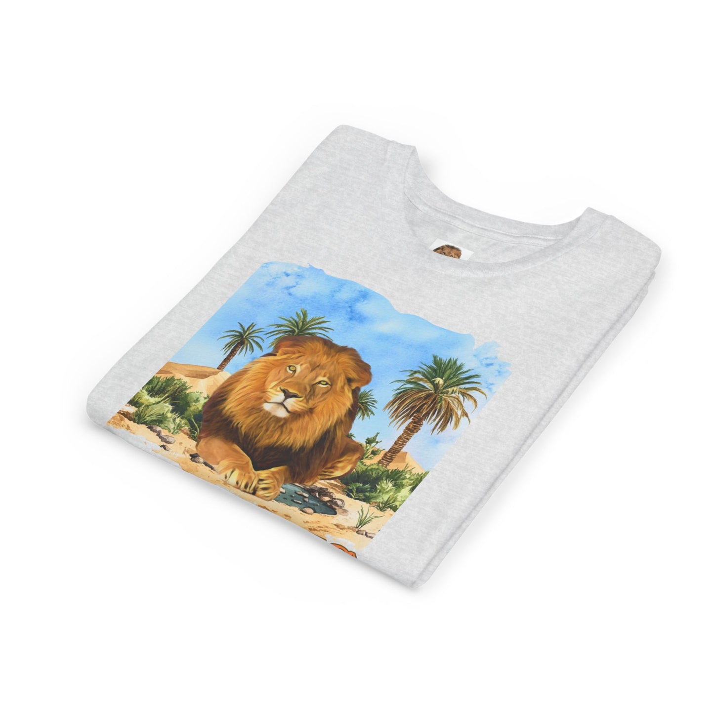 Boy's Lion Big Cats Short Sleeve Tee