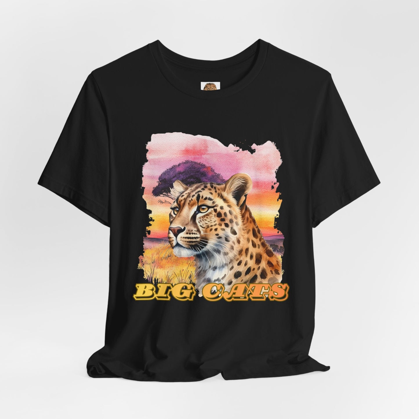 Women's "Big Cats" Cheetah Graphic T-Shirt