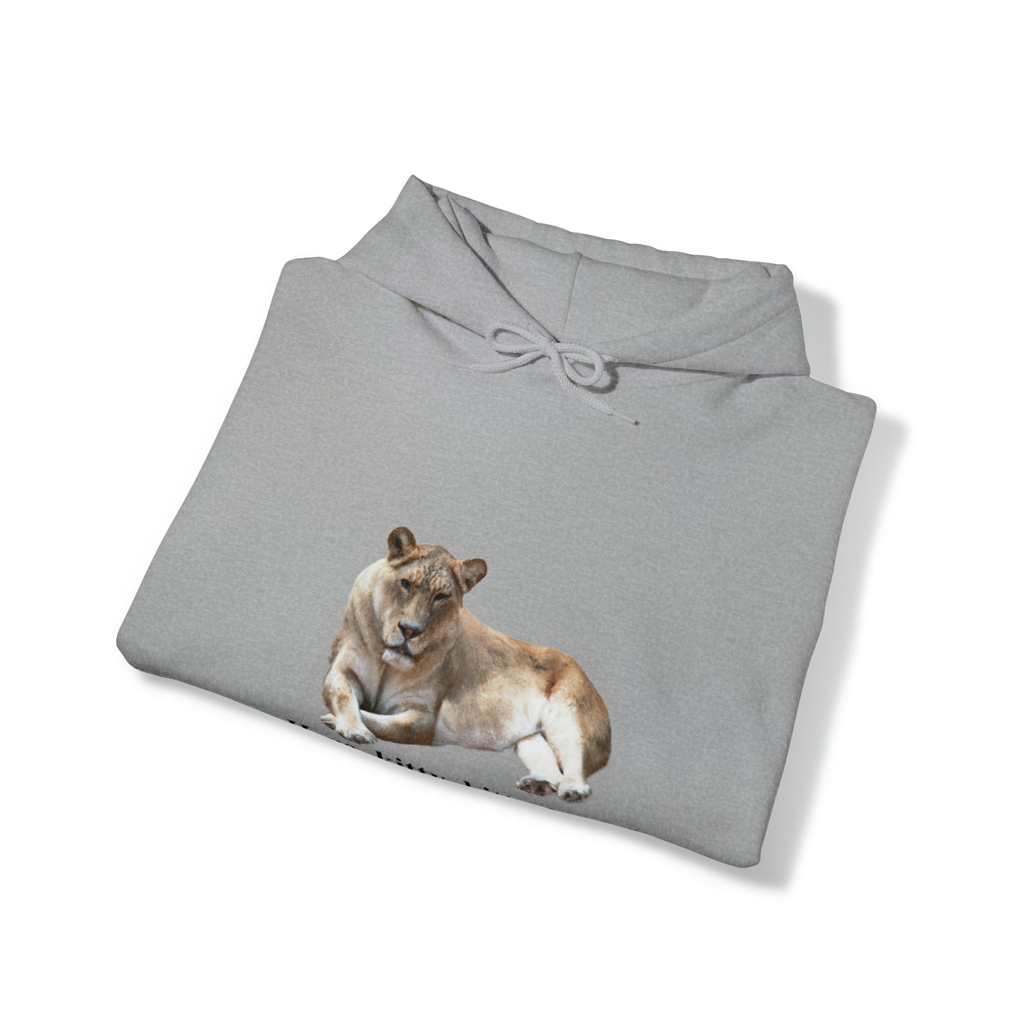 Unisex Lioness Big Cats Hooded Sweatshirt