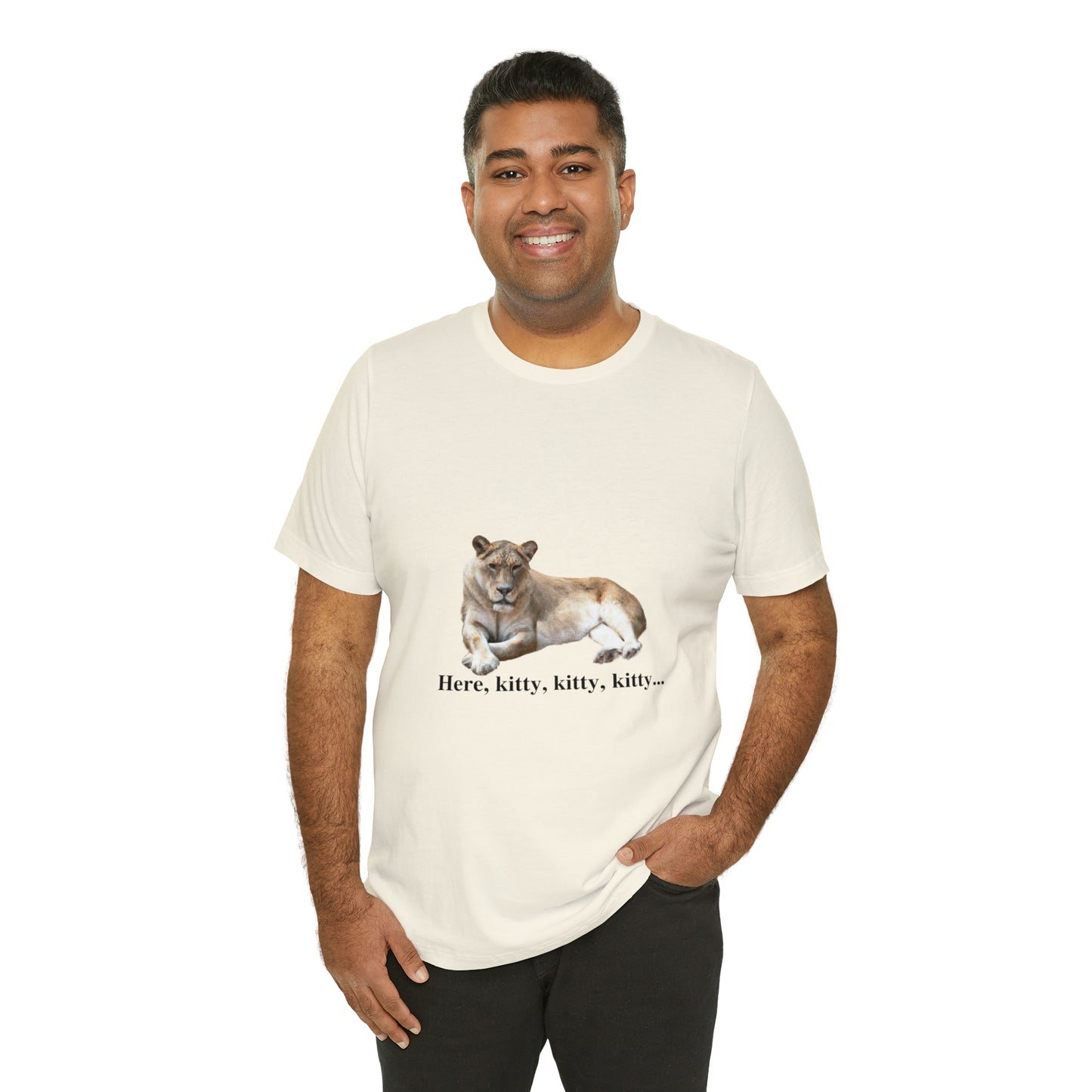 Unisex Lioness Big Cats Short Sleeve Tee