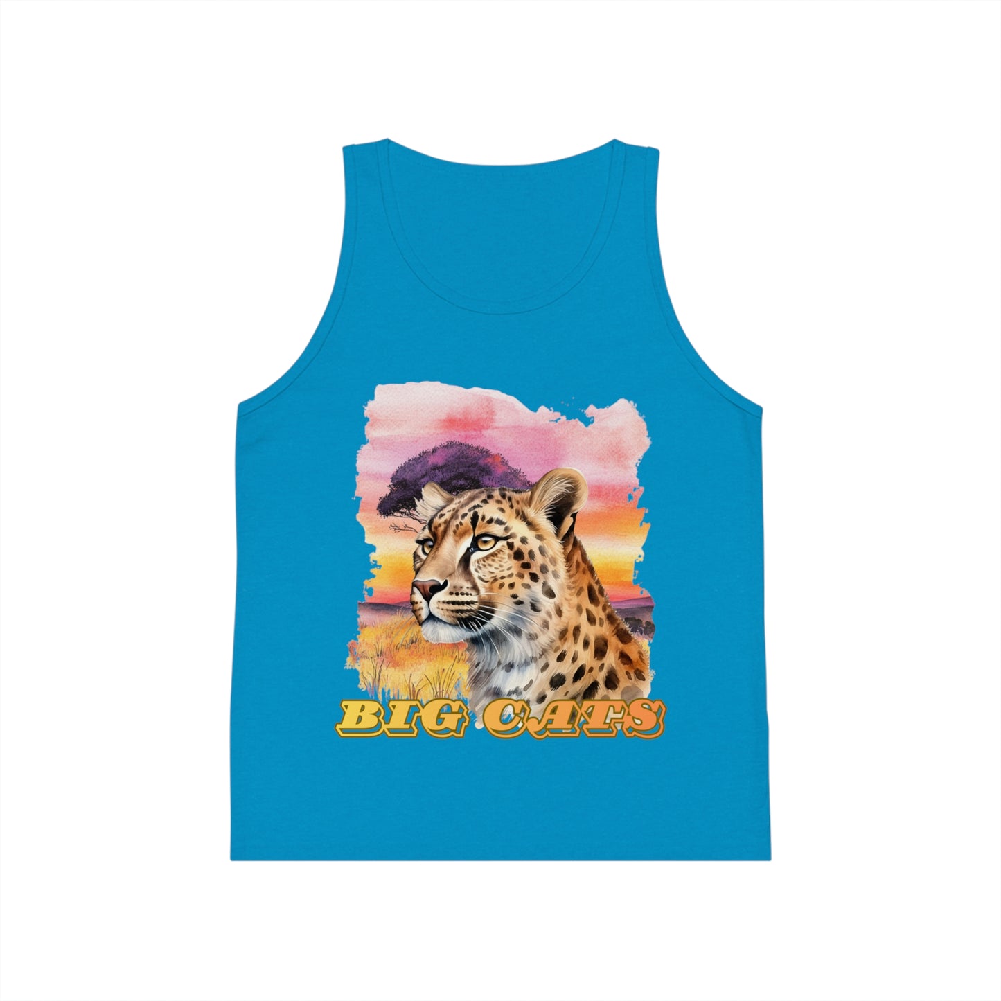 Girls Big Cats Cheetah Tank Top