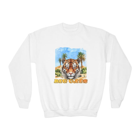 Boy's Big Cats Tiger Sweatshirt