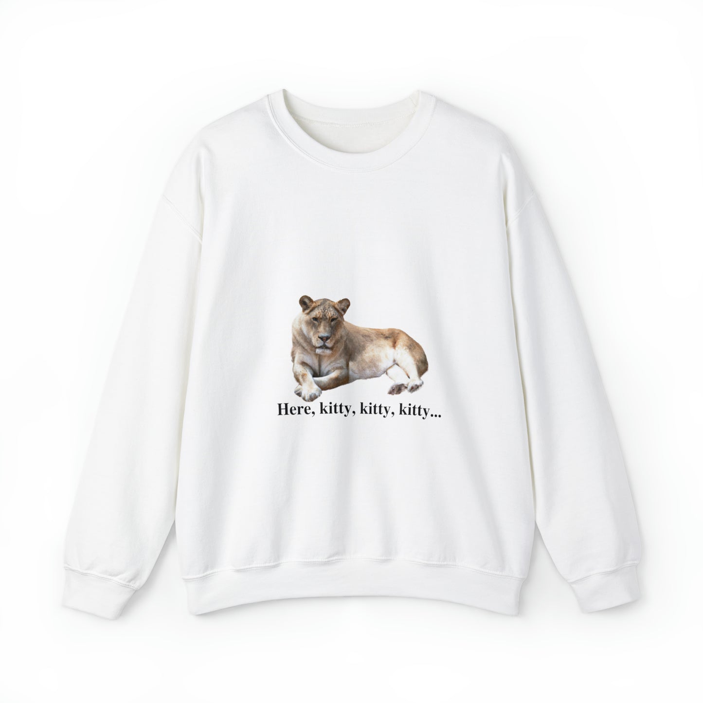 Unisex Lioness Big Cats Crewneck Sweatshirt