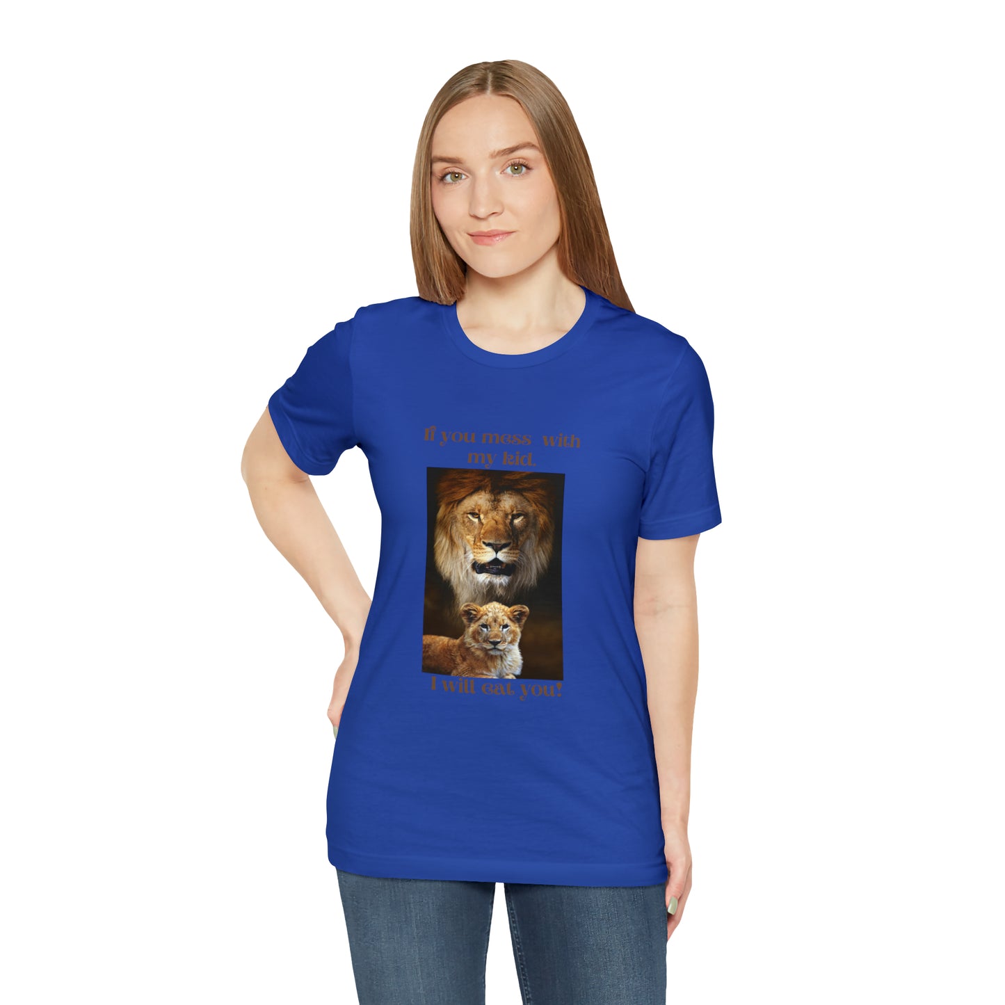 Men's Lion and Cub Short Sleeve Tee