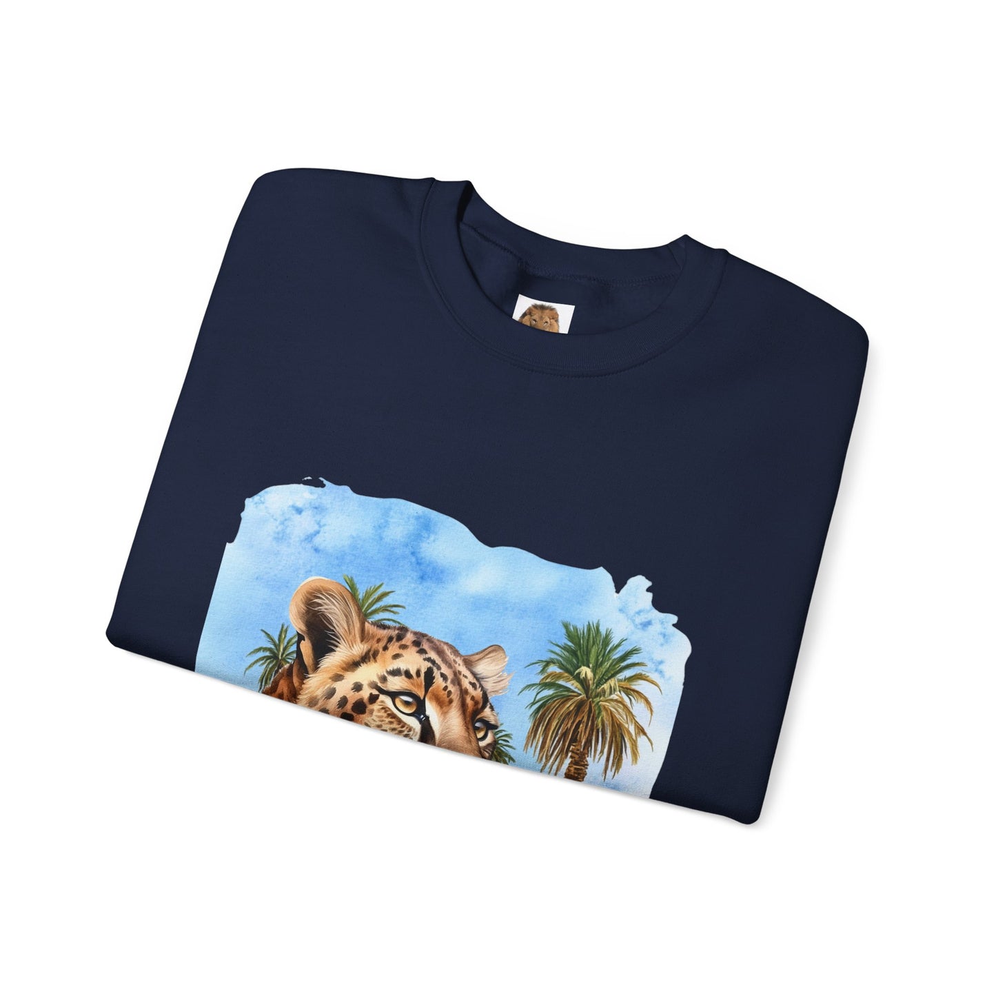 Men's Big Cats Cheetah Crewneck Sweatshirt