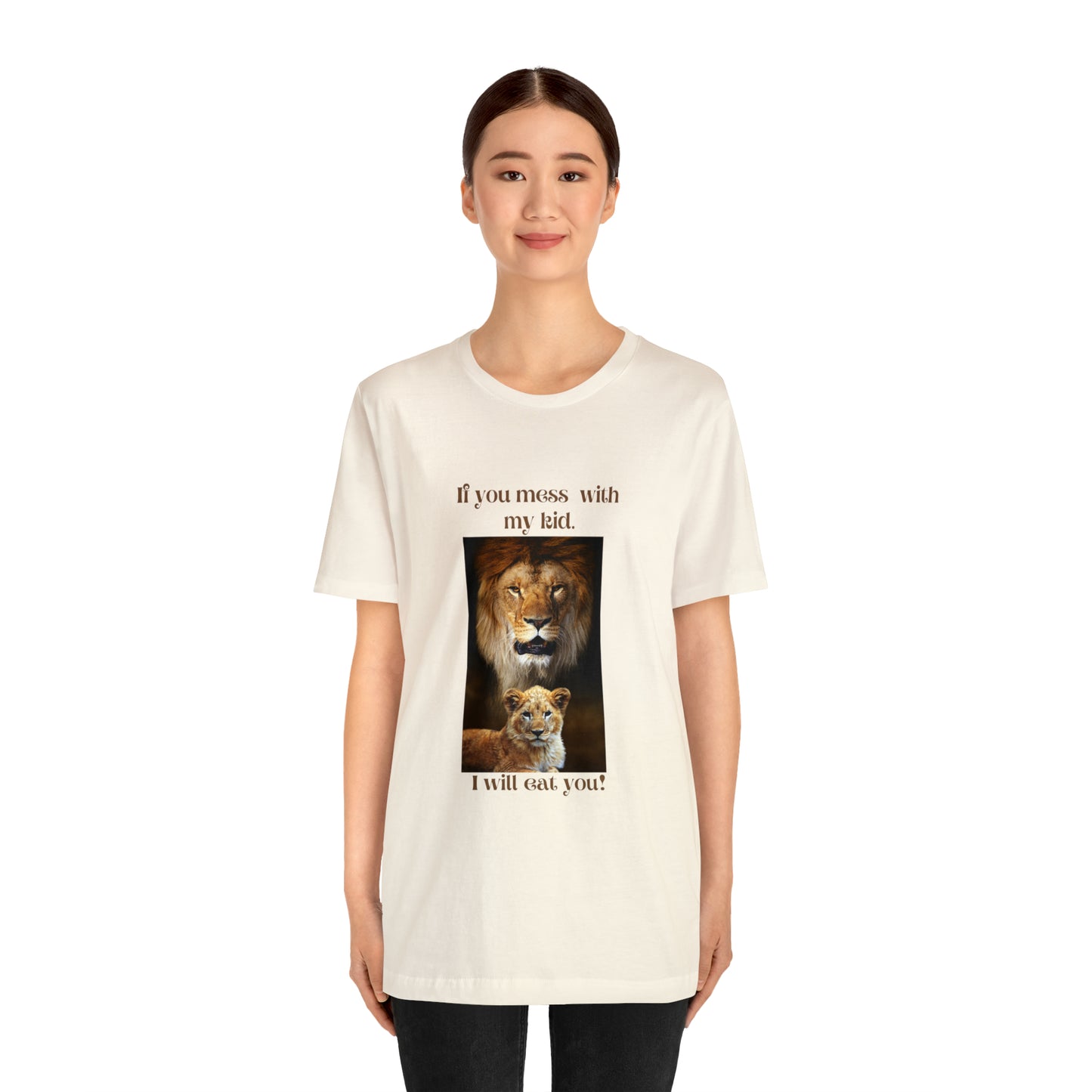 Men's Lion and Cub Short Sleeve Tee