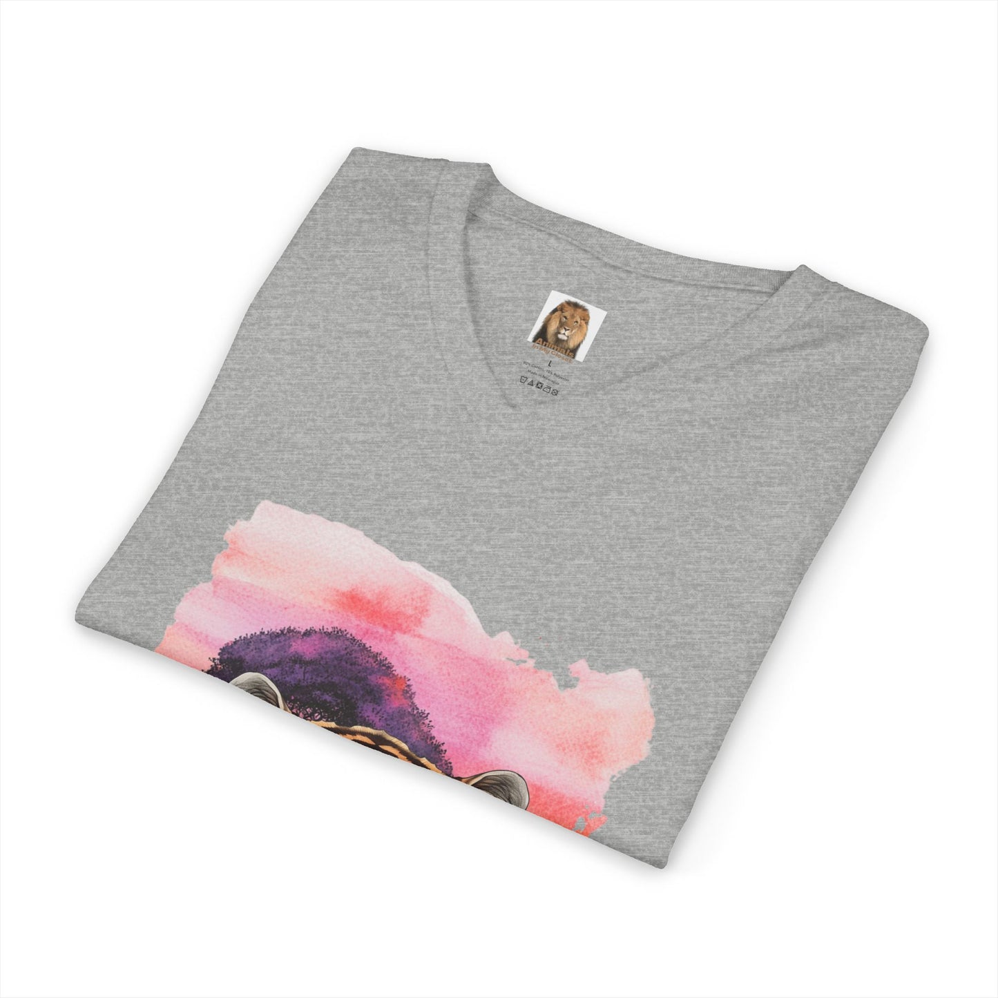 Women's Tiger Big Cats V-Neck Tee