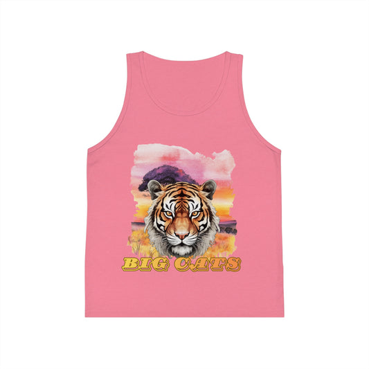 Girls Big Cats Tiger Tank Top