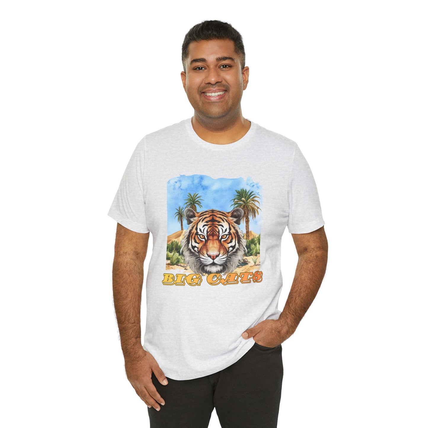 Men's Big Cats Tiger Graphic Tee