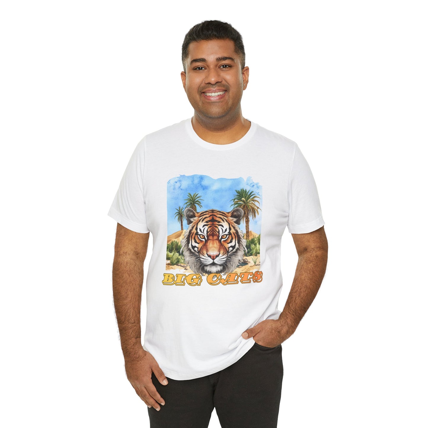Men's Big Cats Tiger Graphic Tee