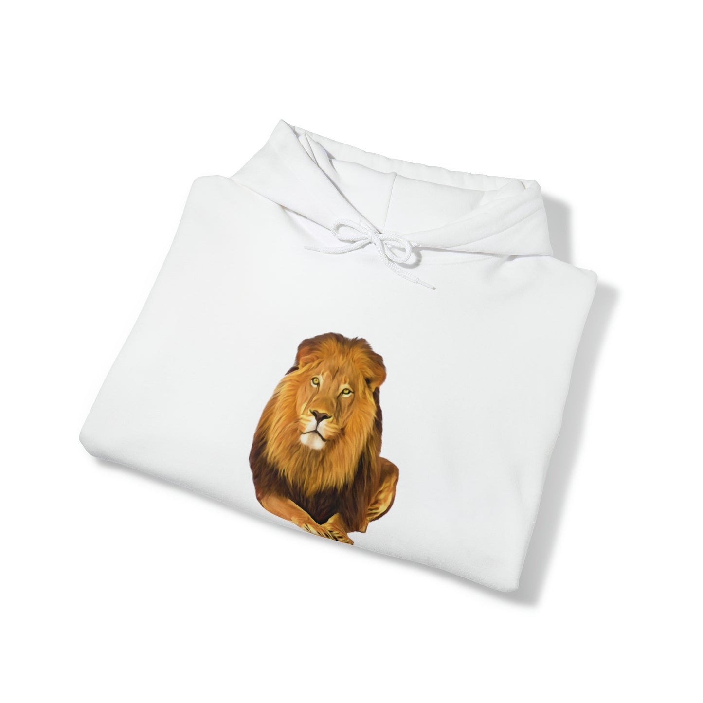 Unisex Lion Big Cats Hooded Sweatshirt