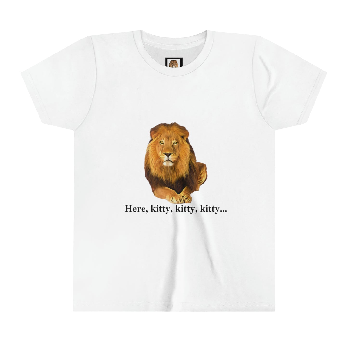 Youth Lion Big Cats Short Sleeve Tee