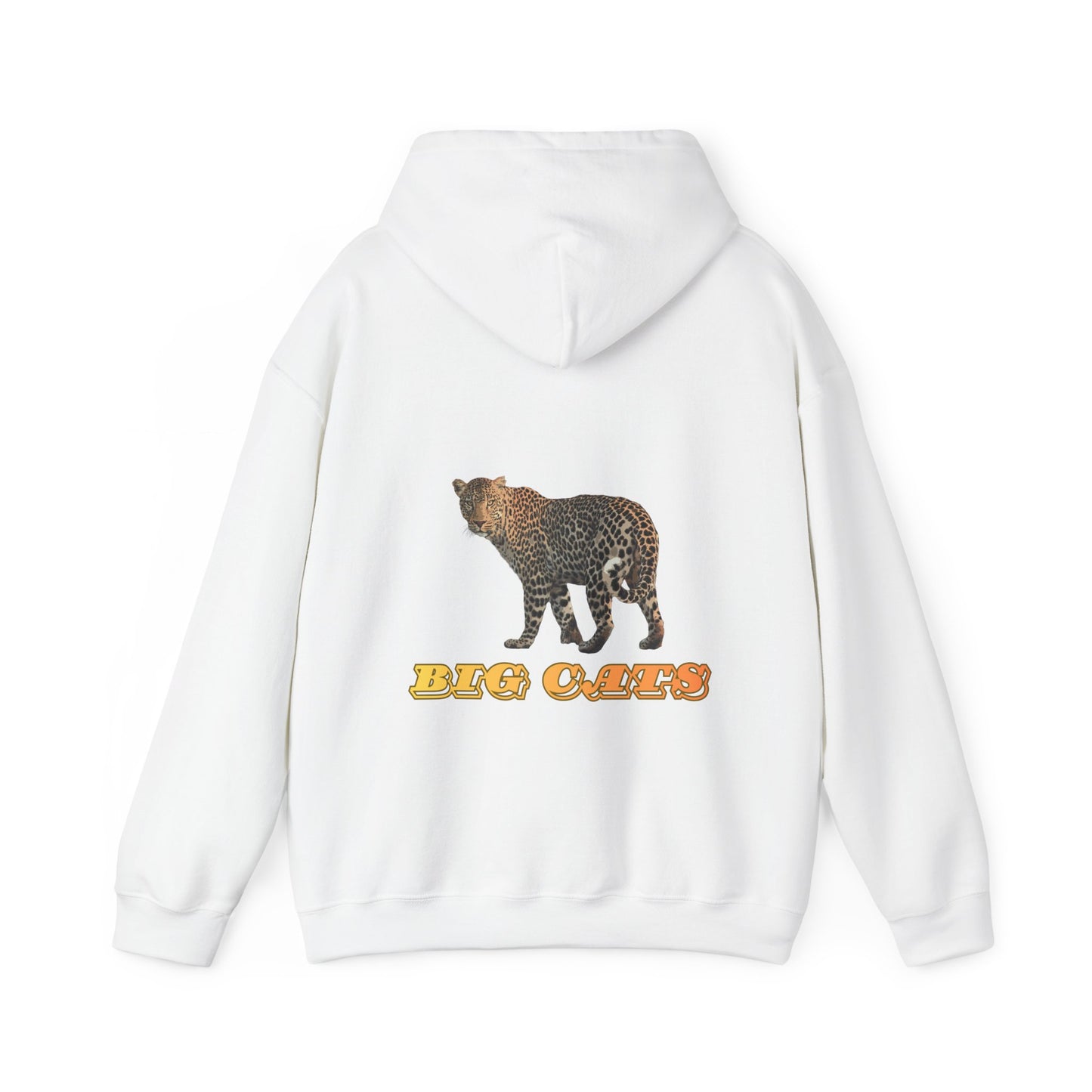 Unisex Leopard Big Cat Hooded Sweatshirt