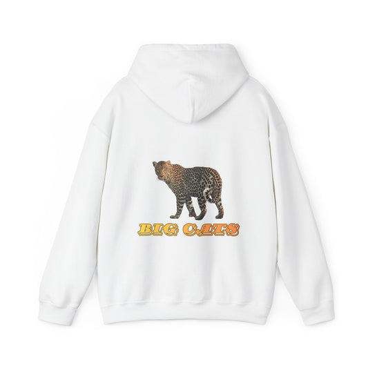 Unisex Leopard Big Cat Hooded Sweatshirt