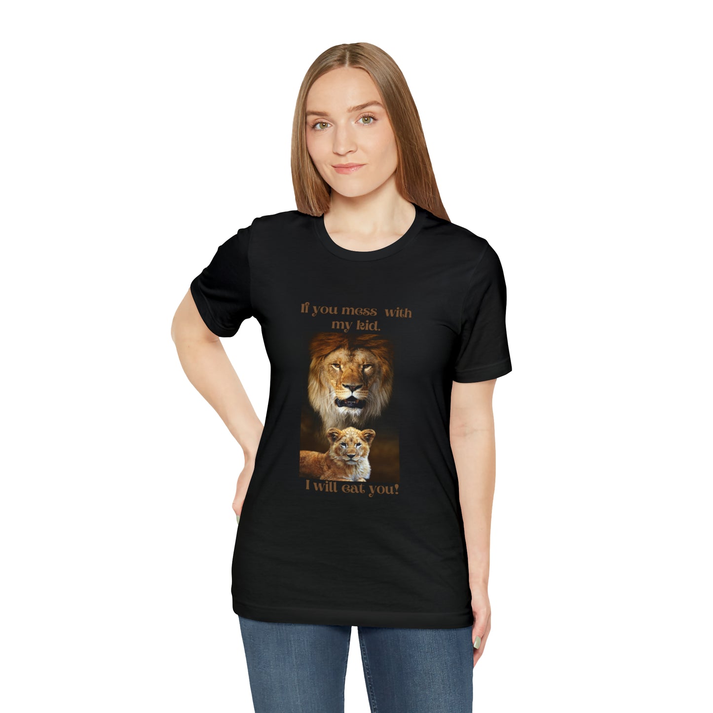 Men's Lion and Cub Short Sleeve Tee