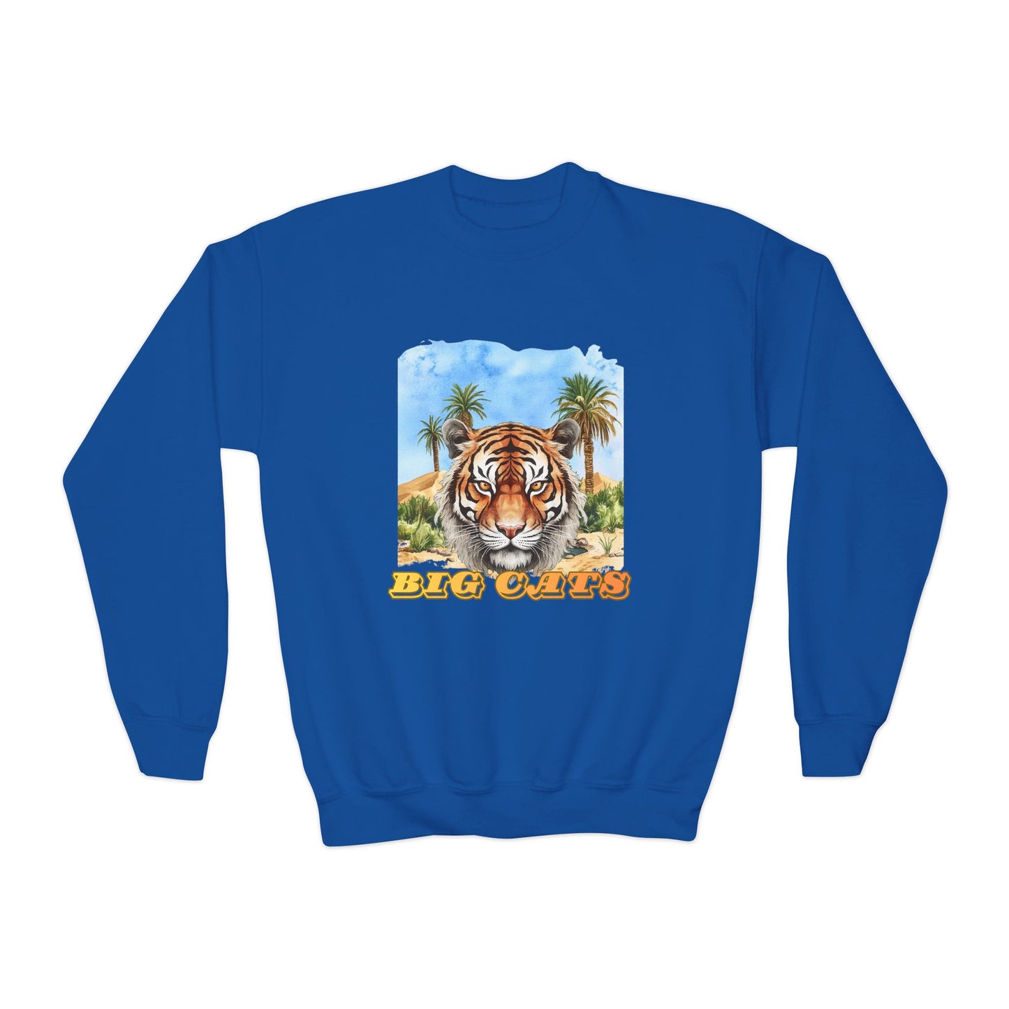 Boy's Big Cats Tiger Sweatshirt