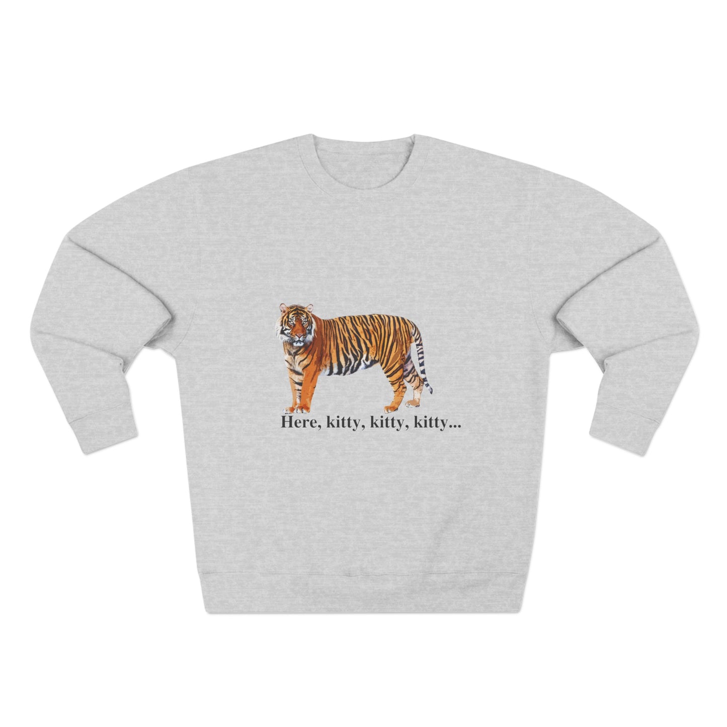 Unisex Premium Tiger Big Cats Crewneck Sweatshirt