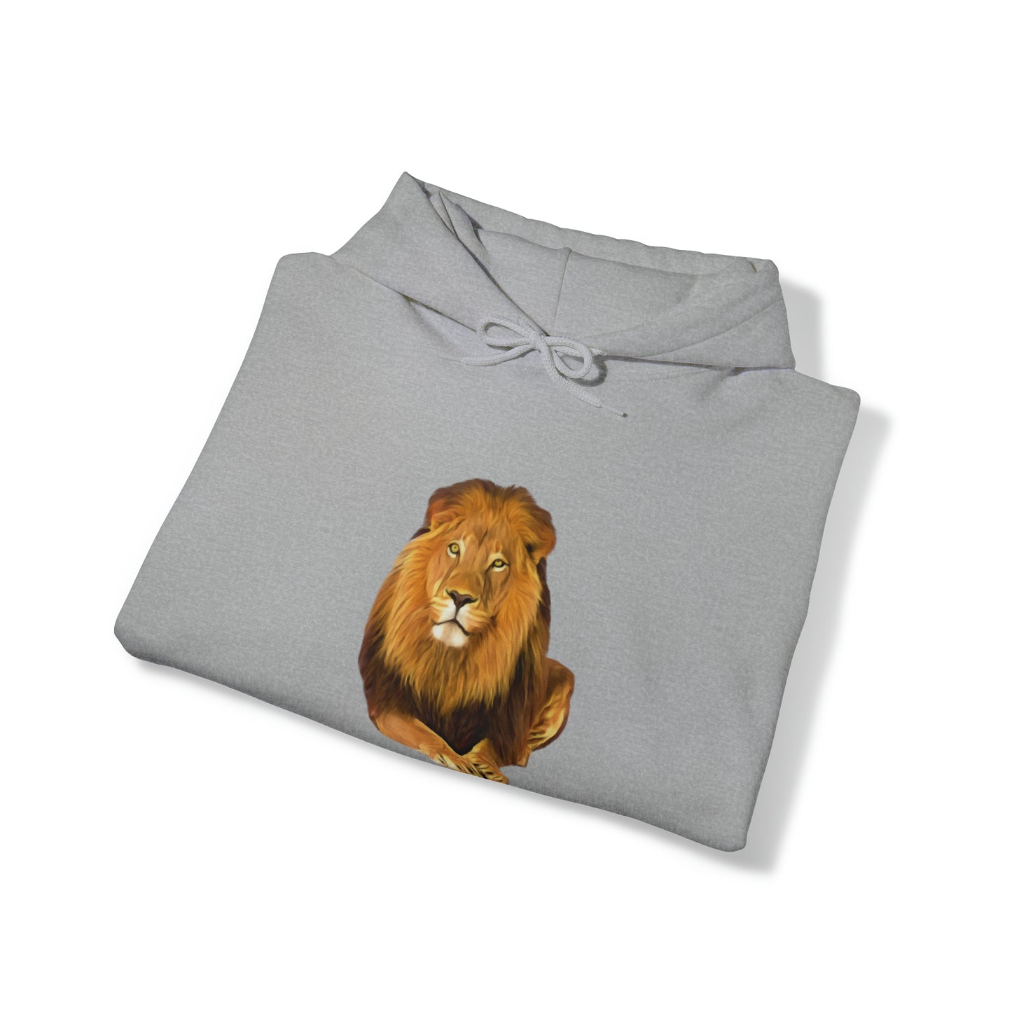 Unisex Lion Big Cats Hooded Sweatshirt