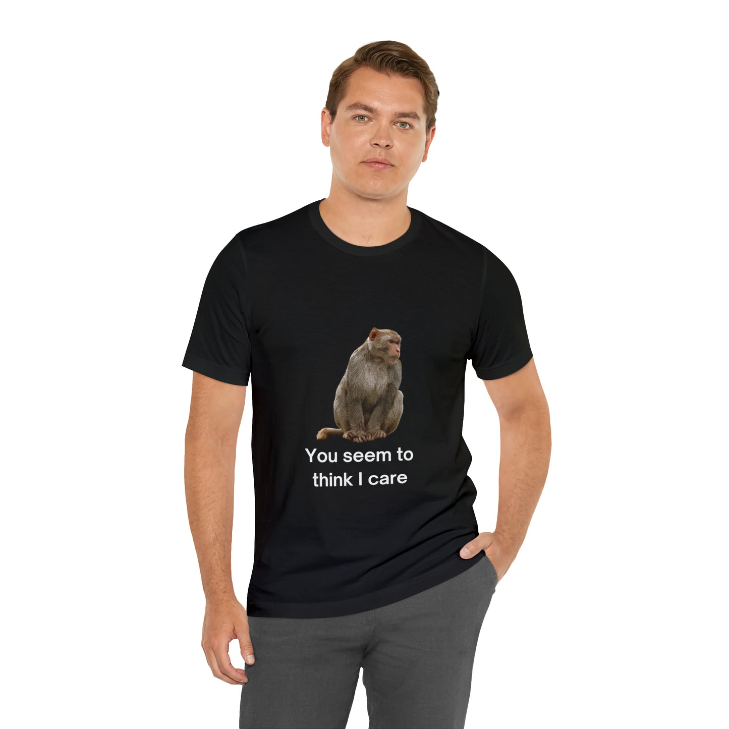 Unisex Monkey Short Sleeve Tee