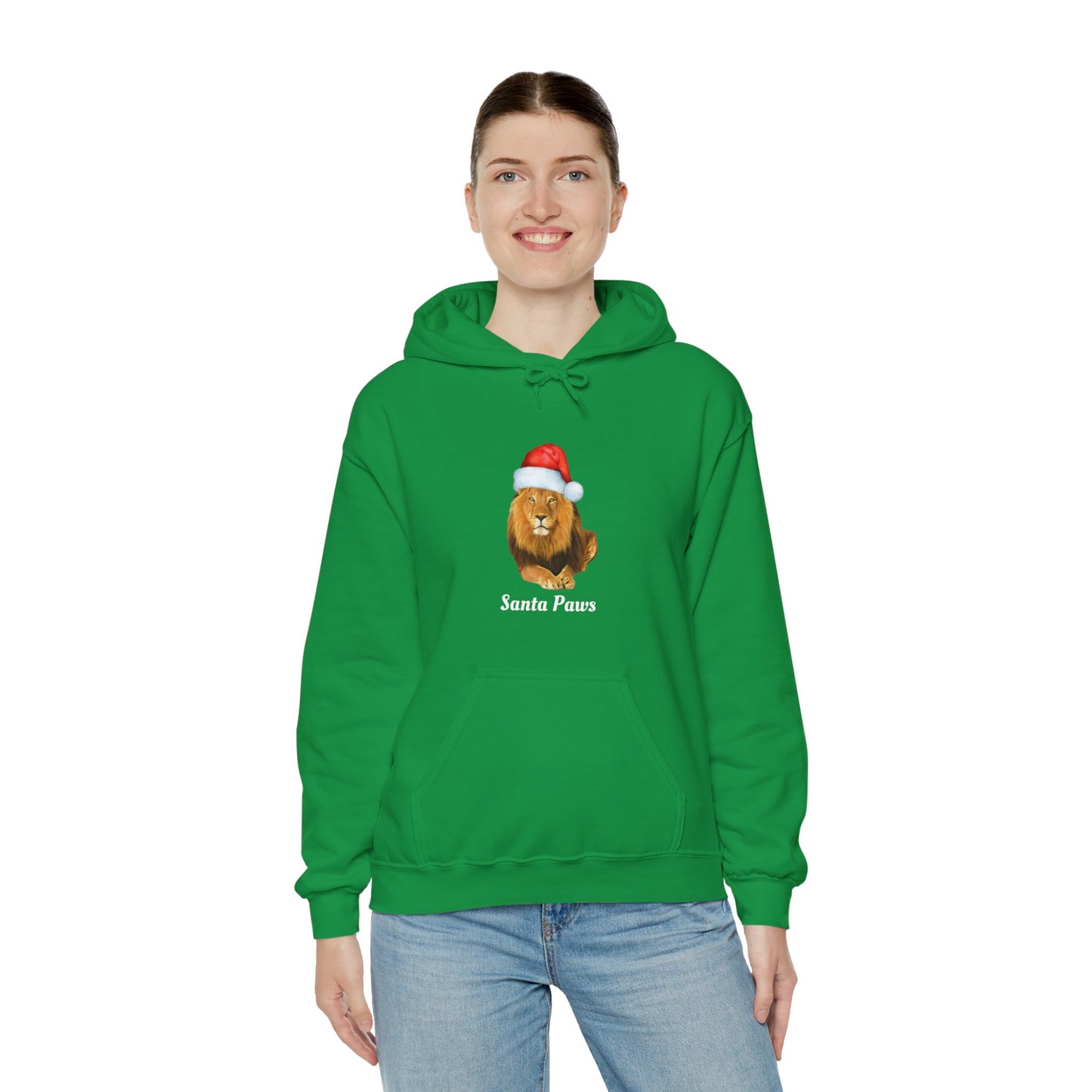 Unisex Santa Paws Hooded Sweatshirt