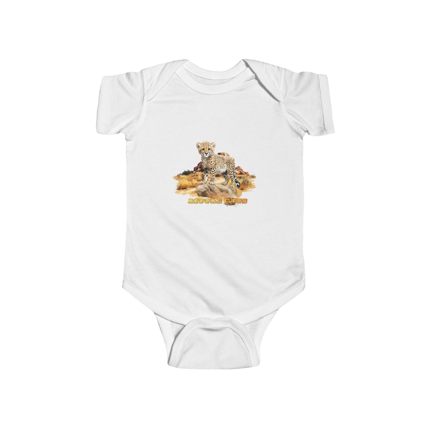 Infant Little Cats Cheetah Bodysuit