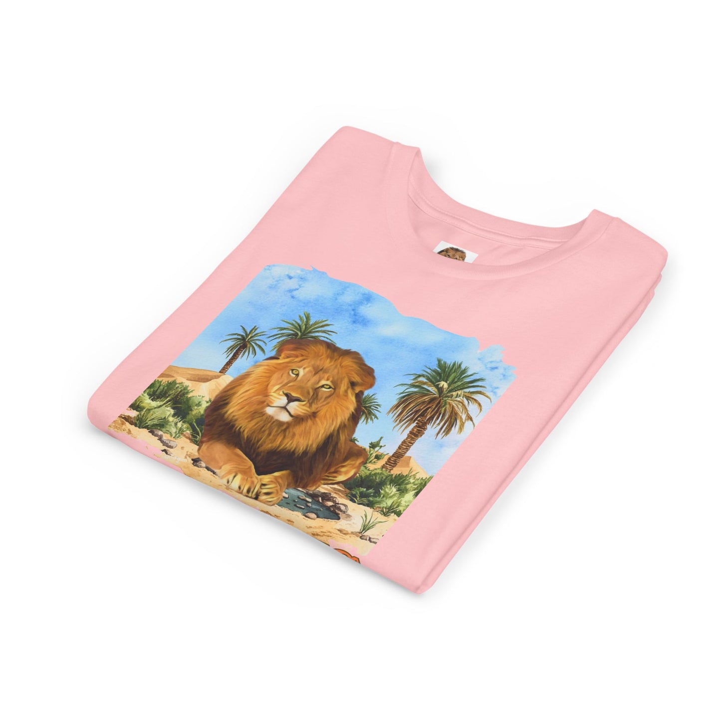Boy's Lion Big Cats Short Sleeve Tee