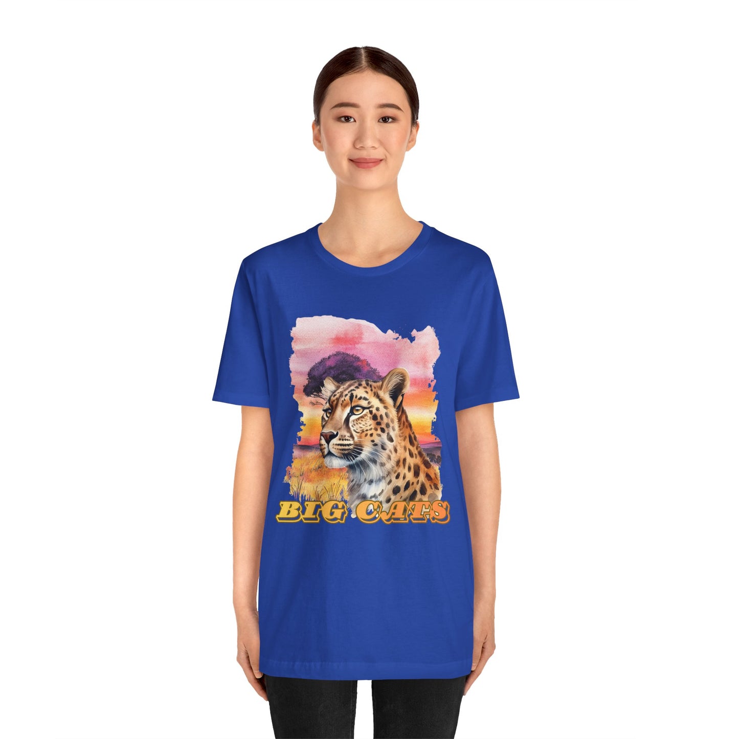 Women's "Big Cats" Cheetah Graphic T-Shirt