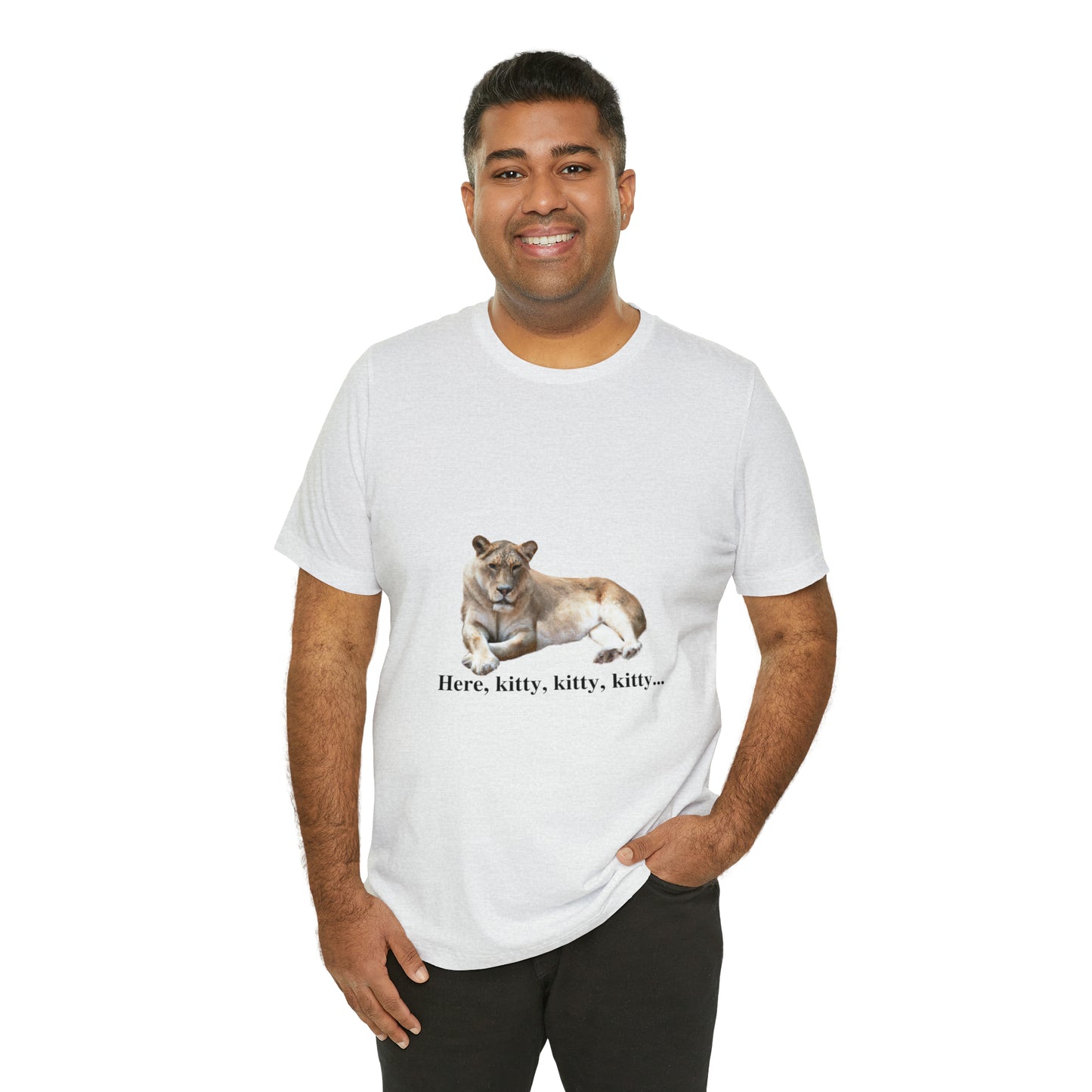 Unisex Lioness Big Cats Short Sleeve Tee