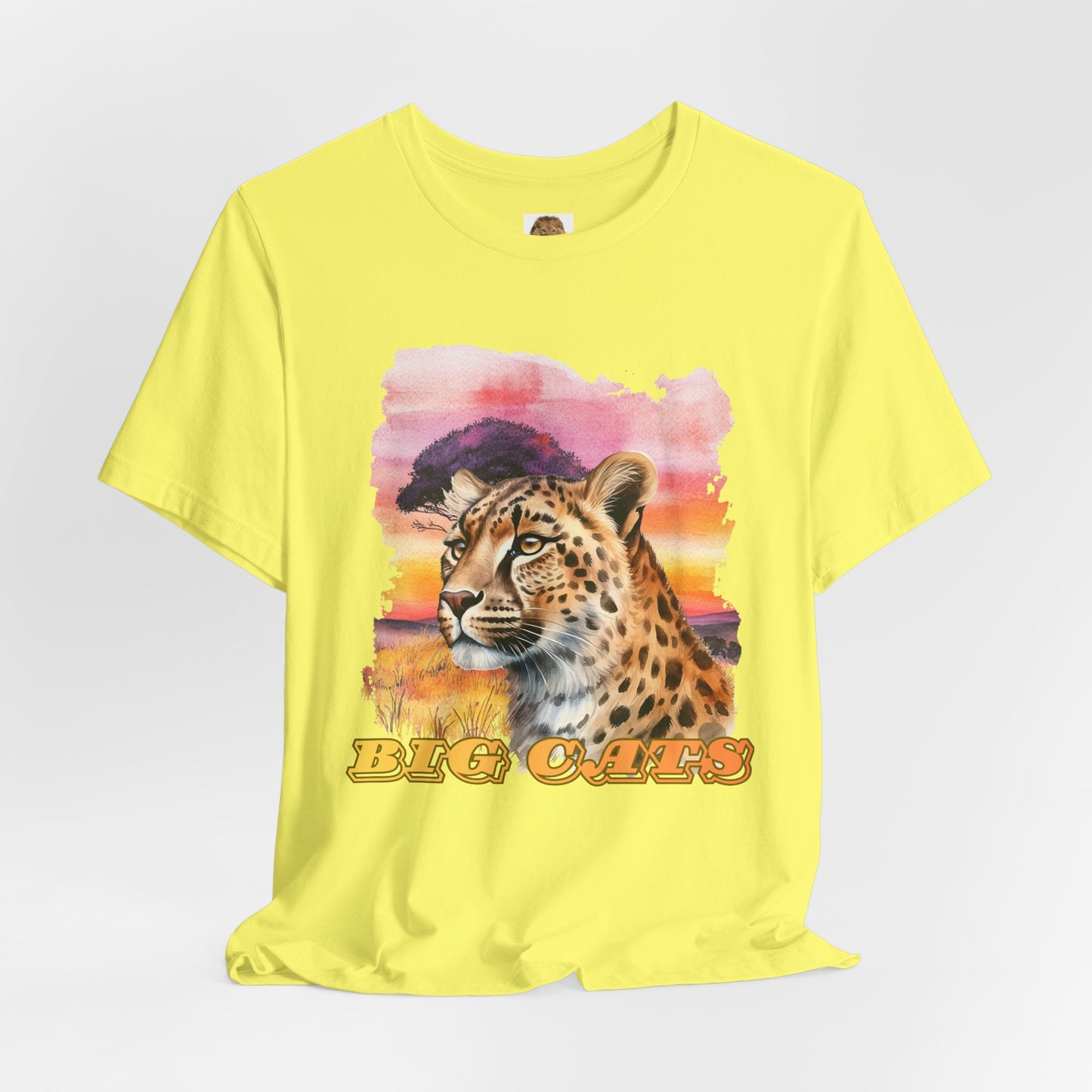 Women's "Big Cats" Cheetah Graphic T-Shirt