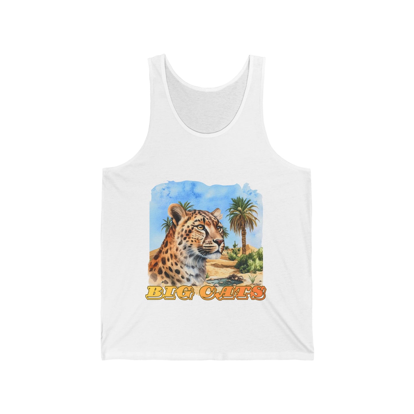 Men's Big Cats Cheetah Tank Top