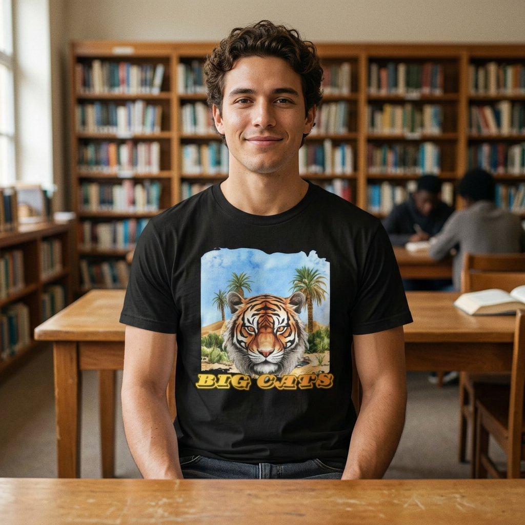 Men's Big Cats Tiger Tee