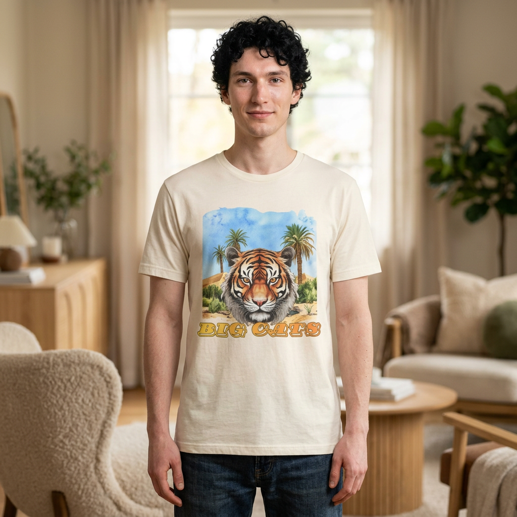 Men's Big Cats Tiger Tee