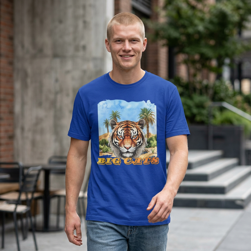 Men's Big Cats Tiger Tee