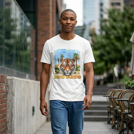 Men's Big Cats Tiger Tee