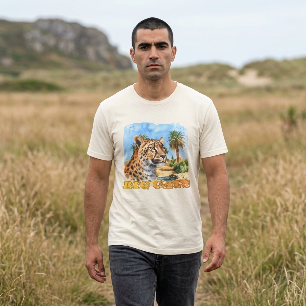 Men's Cheetah Big Cats T-Shirt