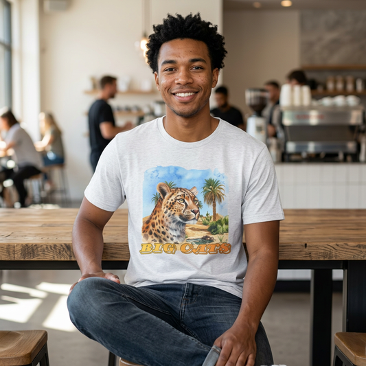 Men's Cheetah Big Cats T-Shirt