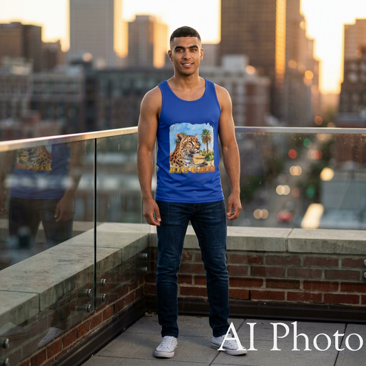 Men's Big Cats Cheetah Tank Top