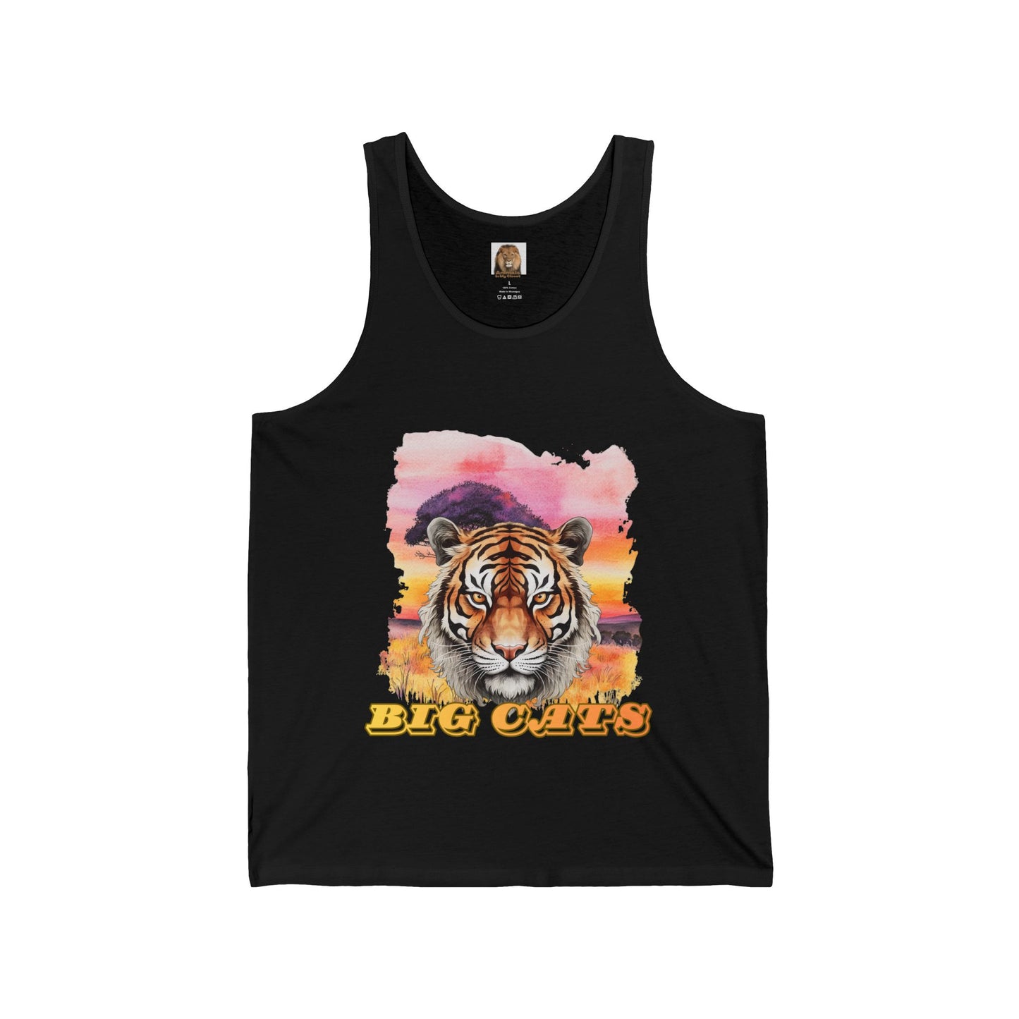 Women's Big Cats Tiger Tank Top