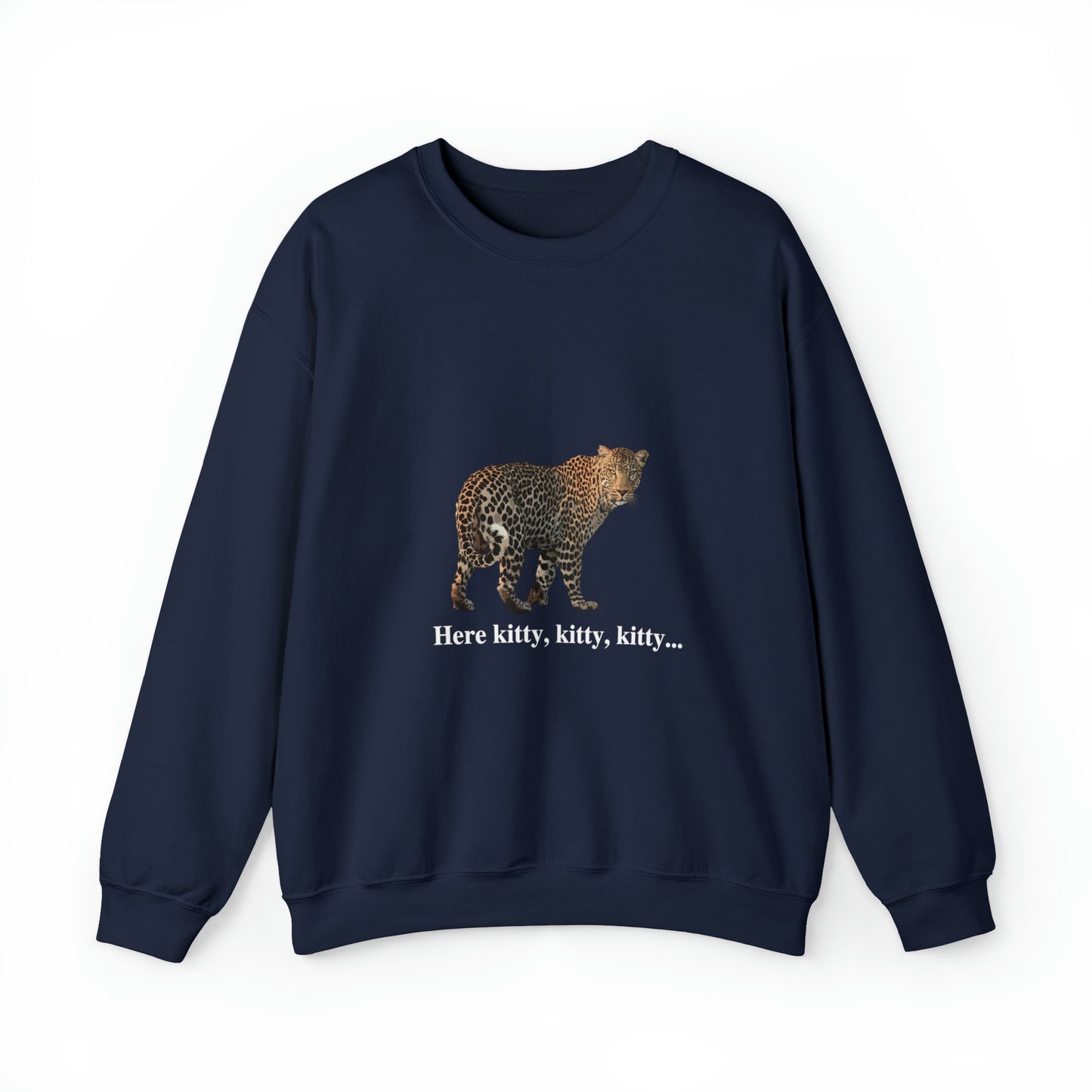 Unisex Leopard Big Cats Crewneck Sweatshirt