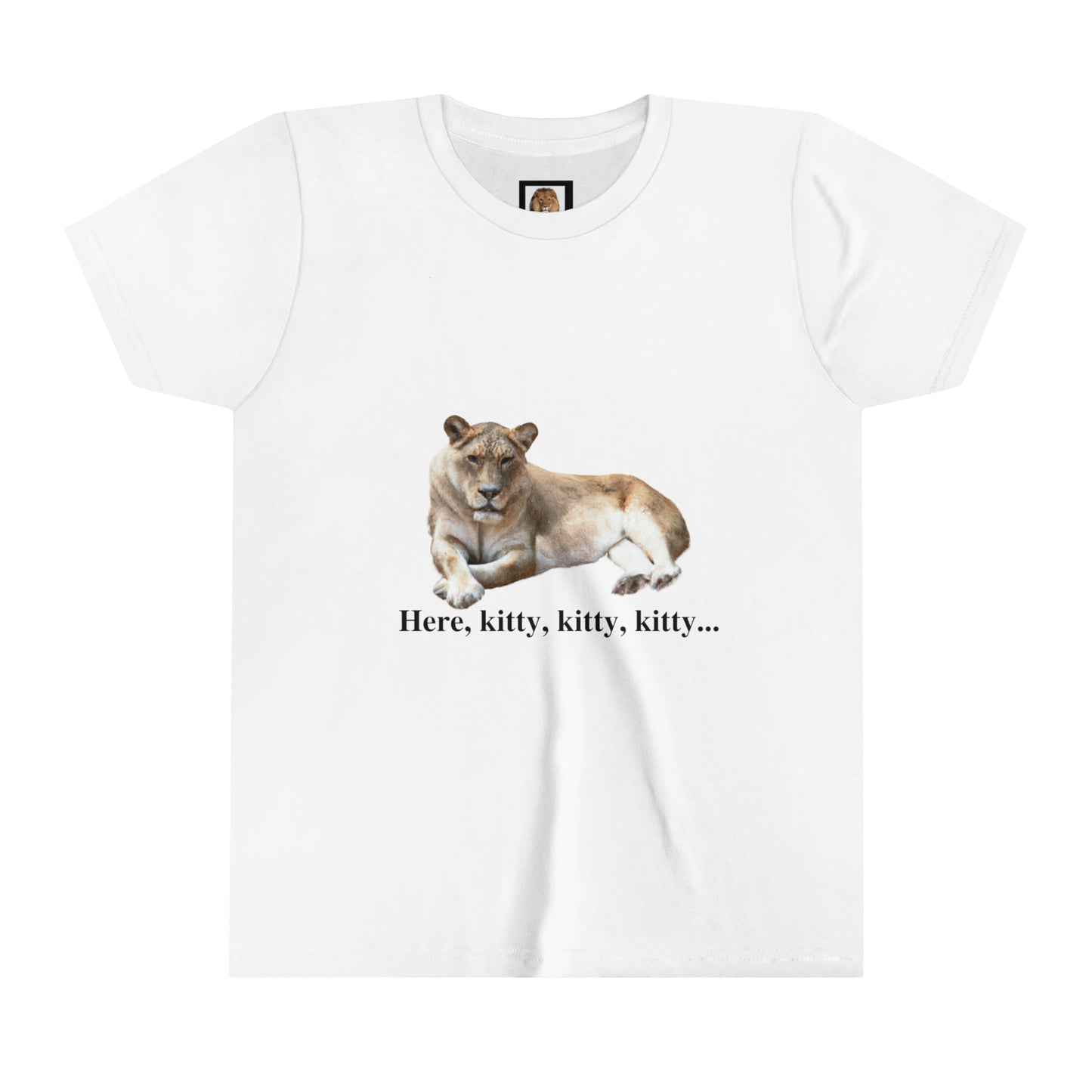 Youth Lioness Big Cats Short Sleeve Tee