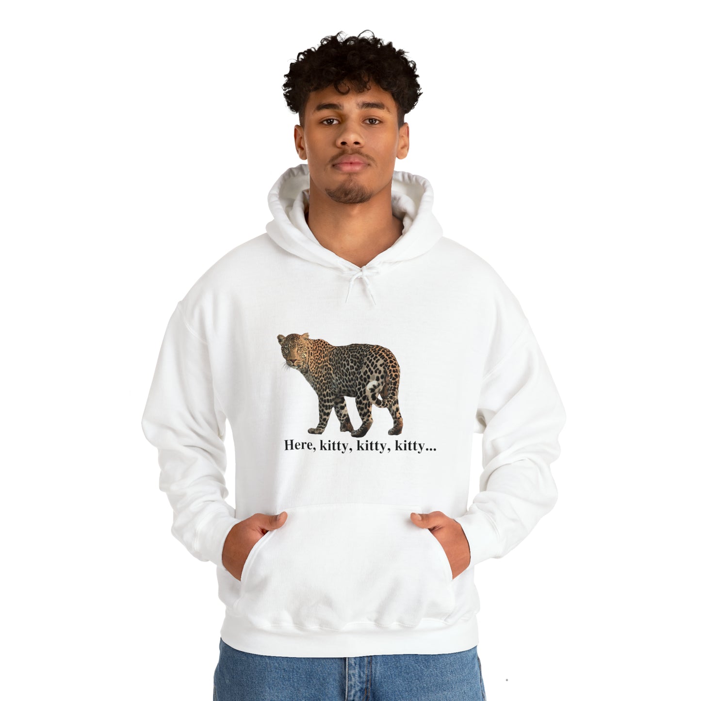 Unisex Leopard Big Cat Hooded Sweatshirt