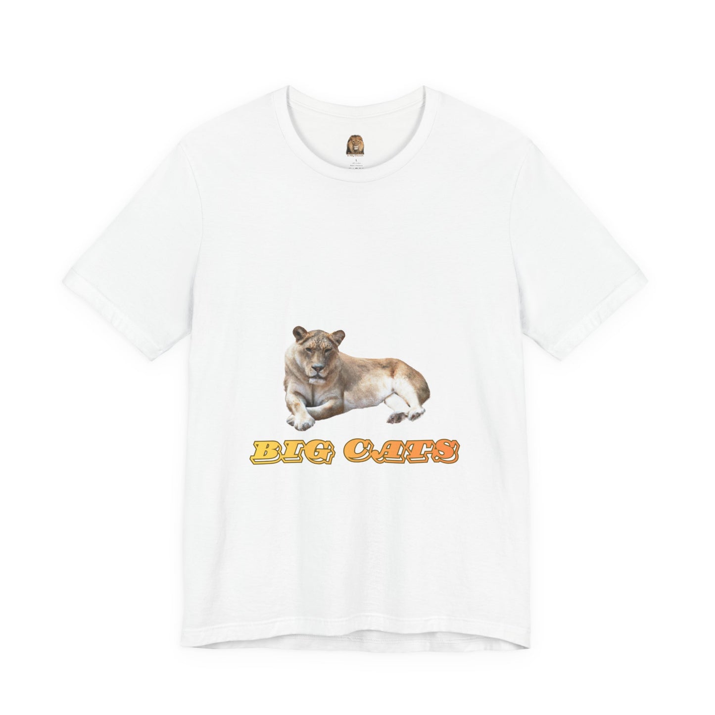 Unisex Lioness Big Cats Short Sleeve Tee