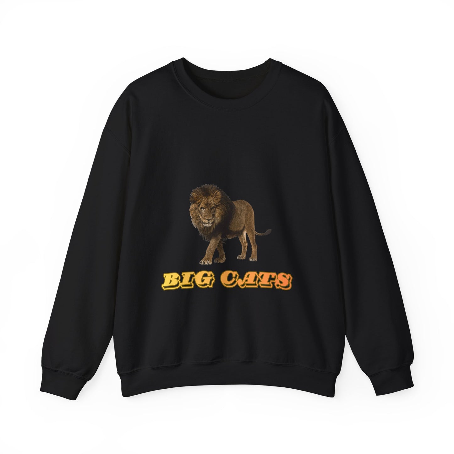 Unisex Lion Big Cats Crewneck Sweatshirt