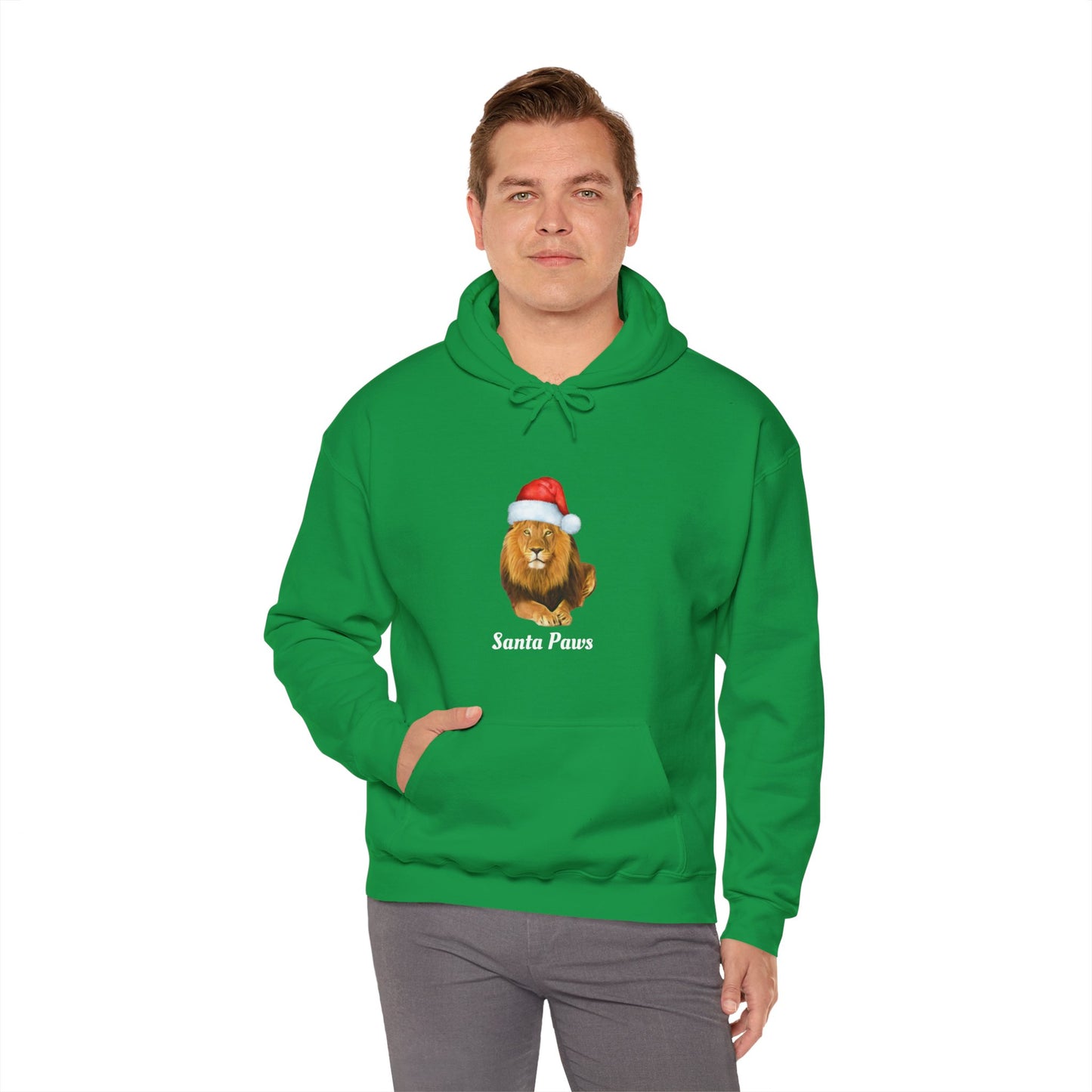 Unisex Santa Paws Hooded Sweatshirt