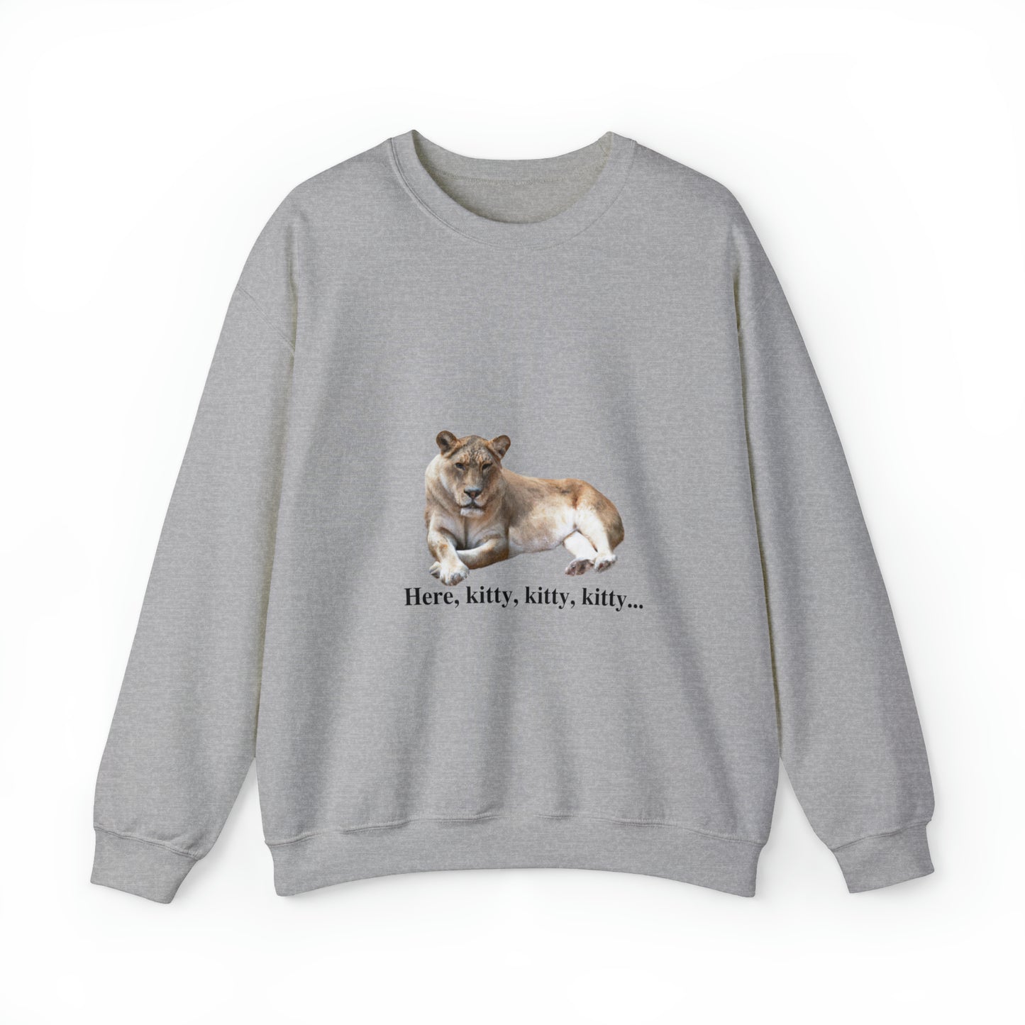 Unisex Lioness Big Cats Crewneck Sweatshirt