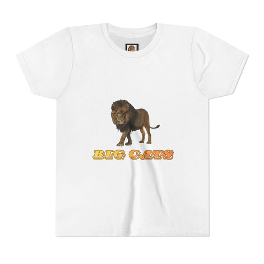 Youth Lion Big Cats Short Sleeve Tee