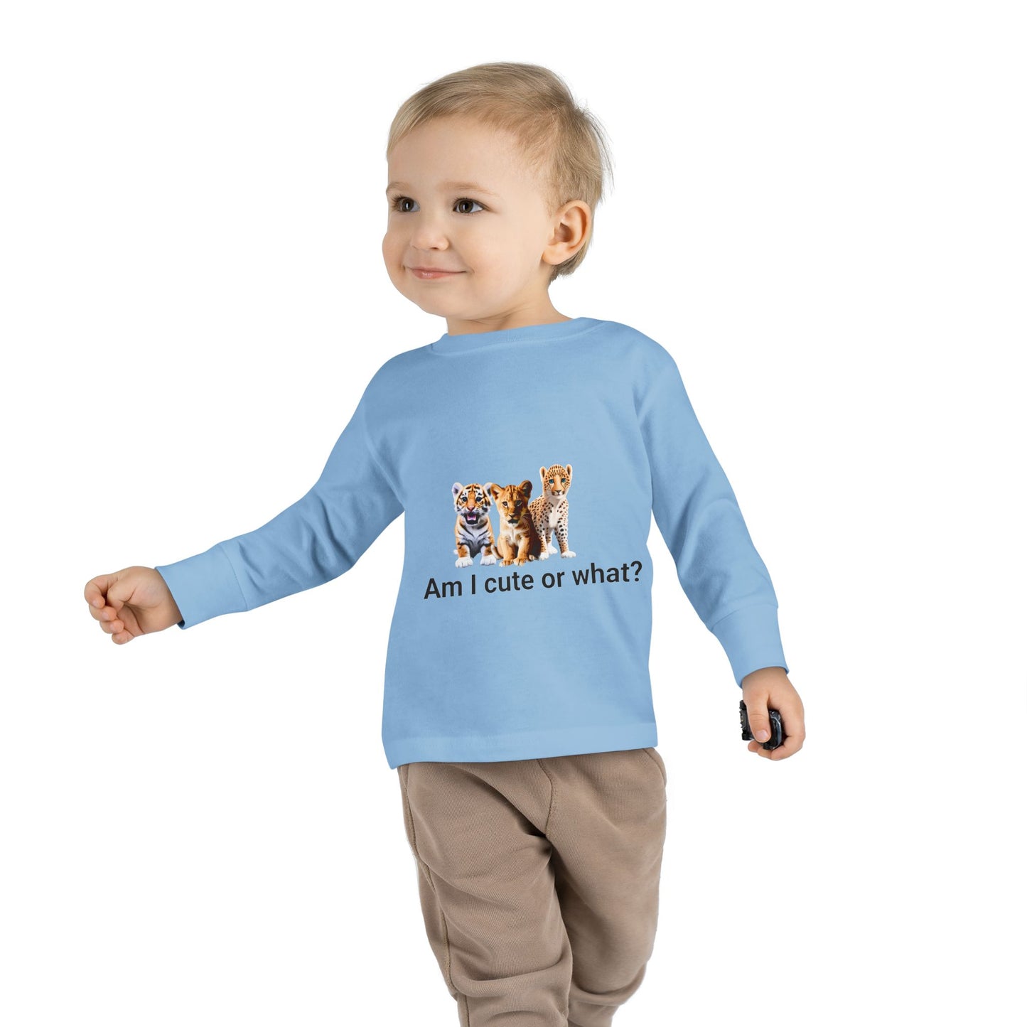 Toddler Little Cats Long Sleeve Tee