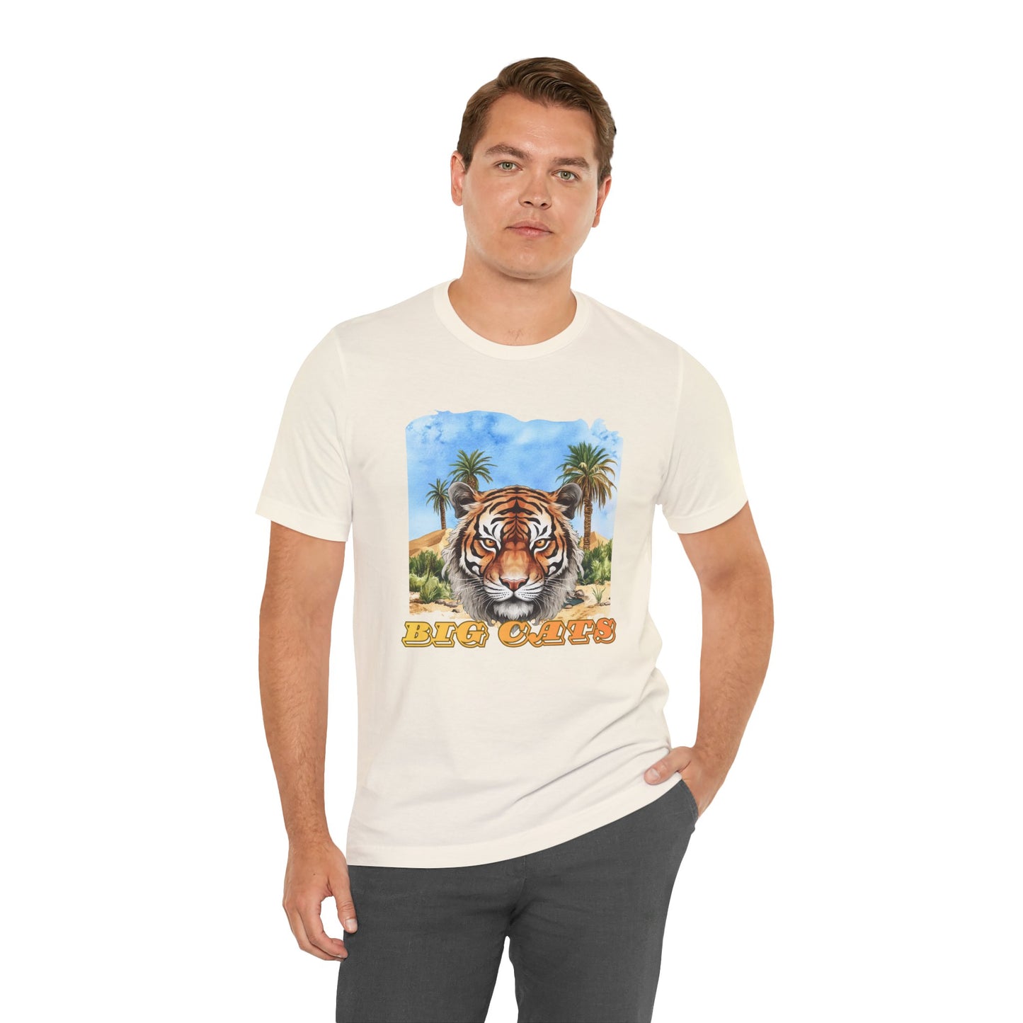 Men's Big Cats Tiger Graphic Tee
